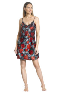 Camisola Satin Estampado Rosas Pabilo - Imagen 6