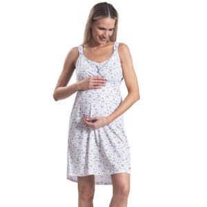 Camisola Maternal Estampada Pabilo Ancho