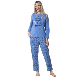 Pijama Largo Con Cuello En V Y Pliegues | Estilo Suave