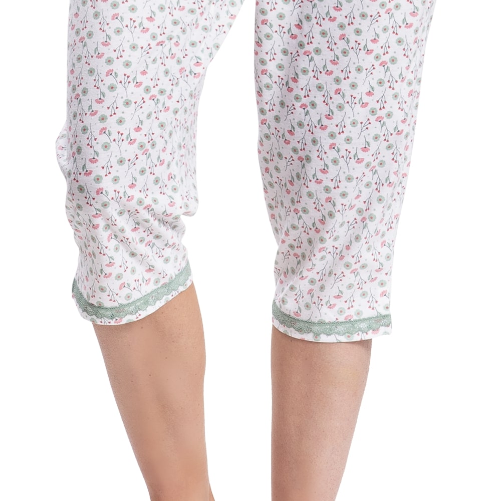 Pijama Algodón Capri Tallas Grandes | Comodidad Diaria - Imagen 7