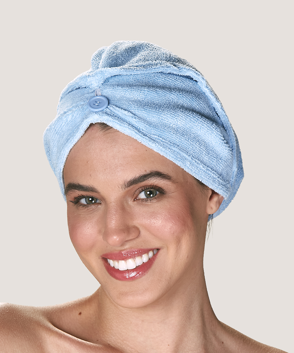 Set Toalla De Cabello & Gorro De Baño - Imagen 3
