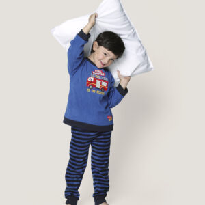 Pijama Micropolar Bomberos Niños | Aventuras Nocturnas