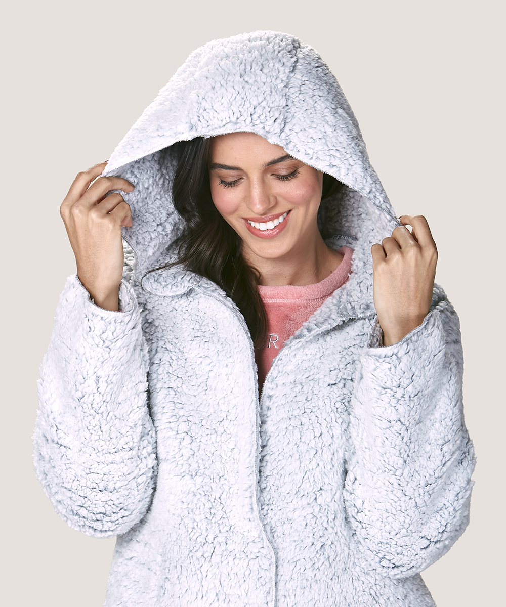 Bata Corderito | Abrigo Acogedor Para El Frío Diario - Imagen 4