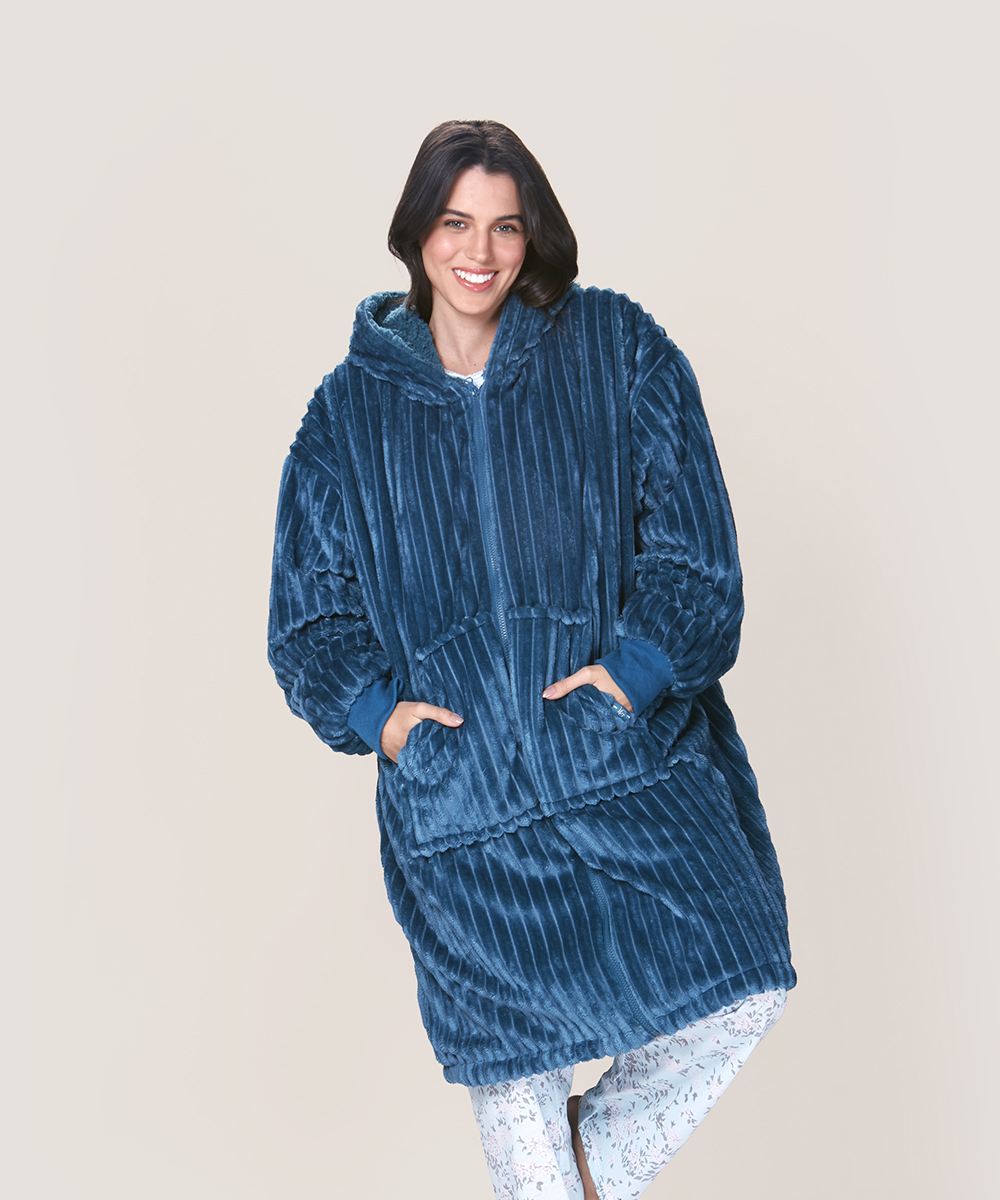 Bata Polar Con Cierre | Abrigo Envolvente Para El Frío - Imagen 5