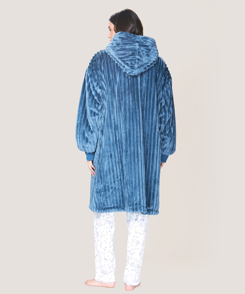 Bata Polar Con Cierre | Abrigo Envolvente Para El Frío - Imagen 7