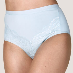 Calzón Maxi De Algodon Con Encaje