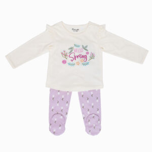 Conjunto Osito Algodón Bebé 2 Piezas | Comodidad Total