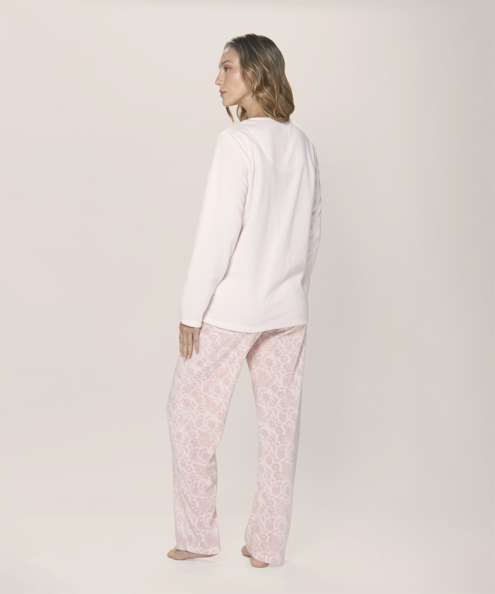 Pijama De Mujer Invierno Micropolar - Imagen 9