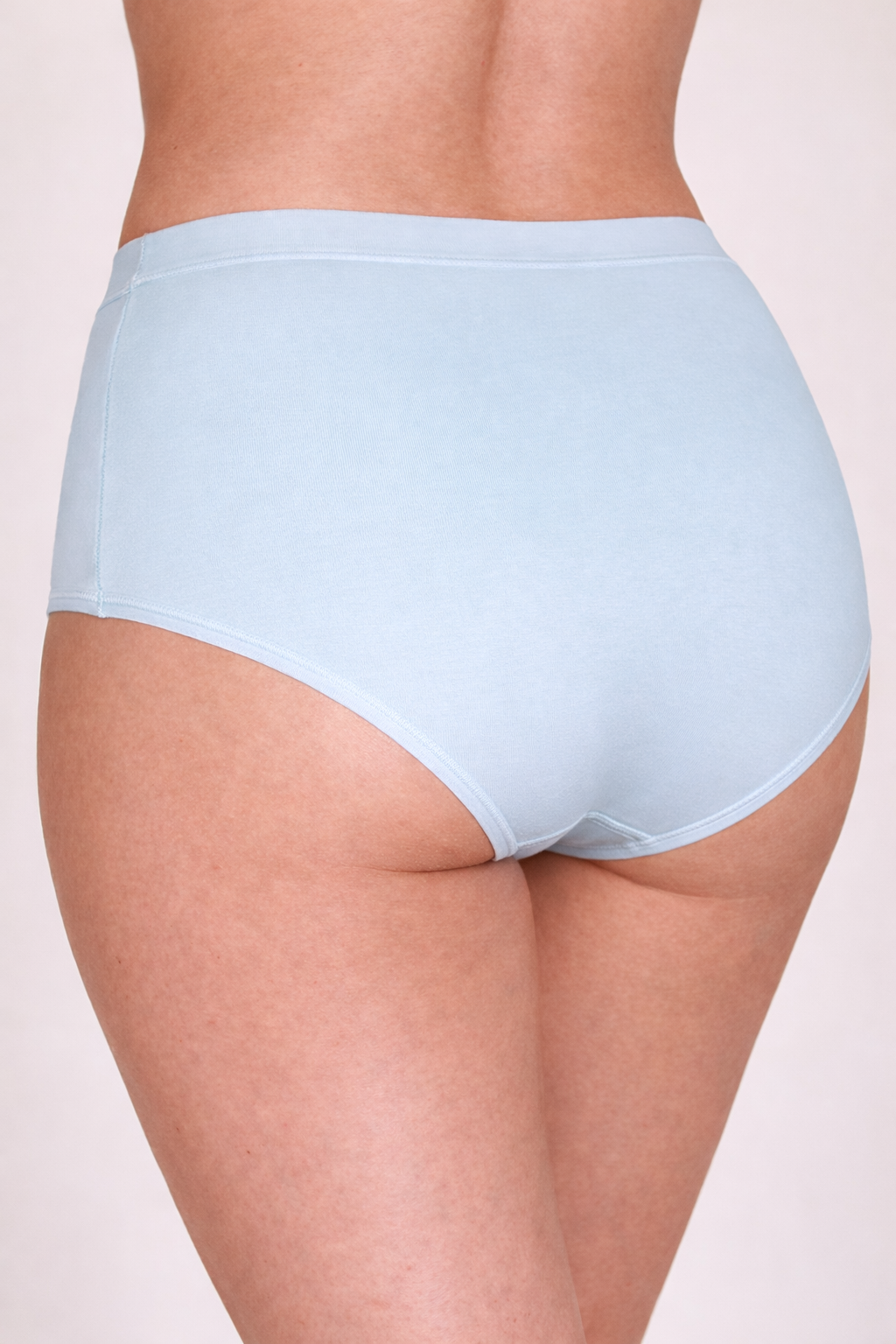 Calzón Maxi De Algodon Con Encaje - Imagen 3