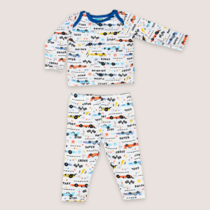 Pijama 2 Piezas De Algodón Para Bebé