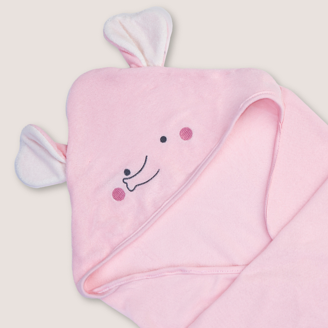 Set Salida De Baño Toalla Para Bebé | Suavidad Post Baño - Imagen 5