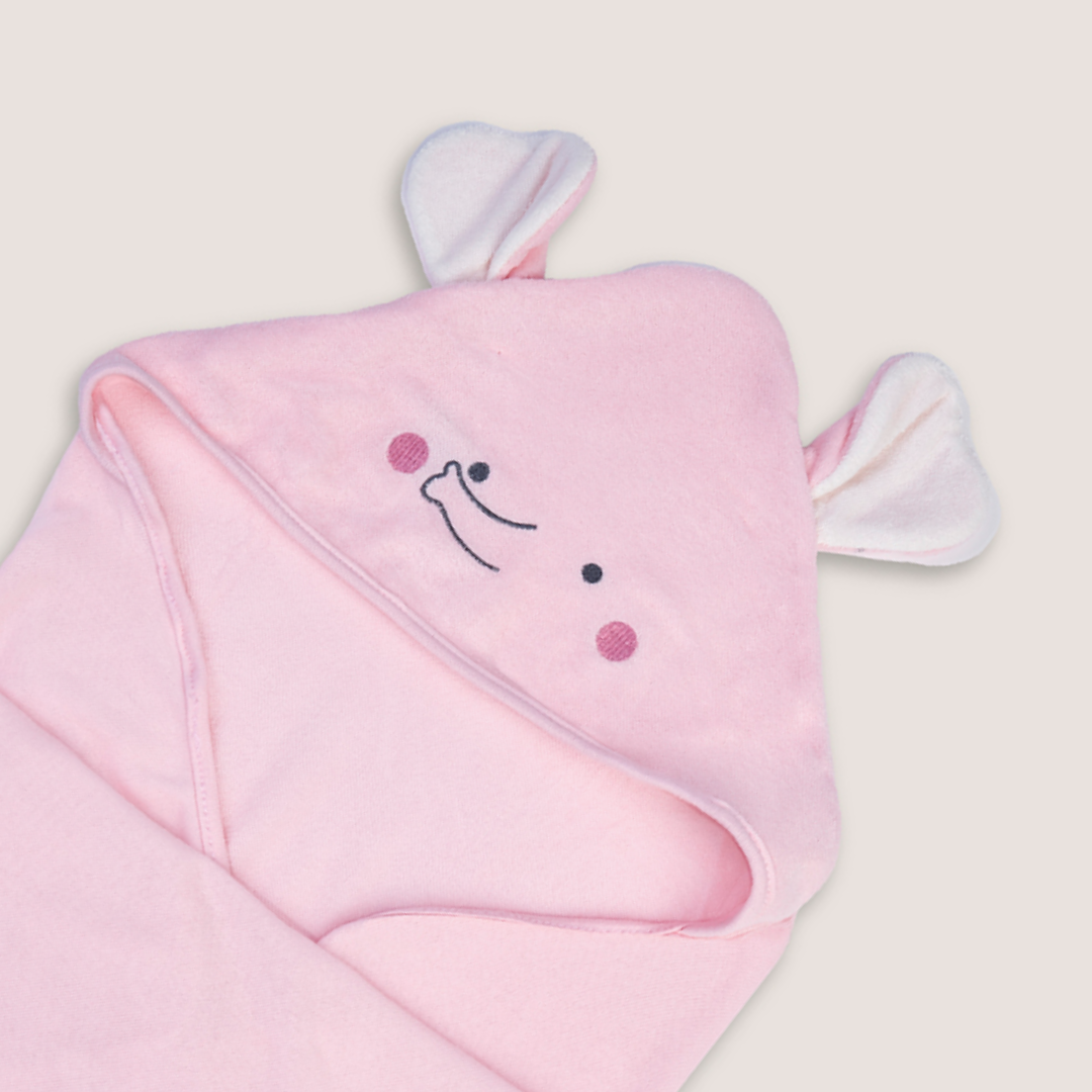 Set Salida De Baño Toalla Para Bebé | Suavidad Post Baño - Imagen 6