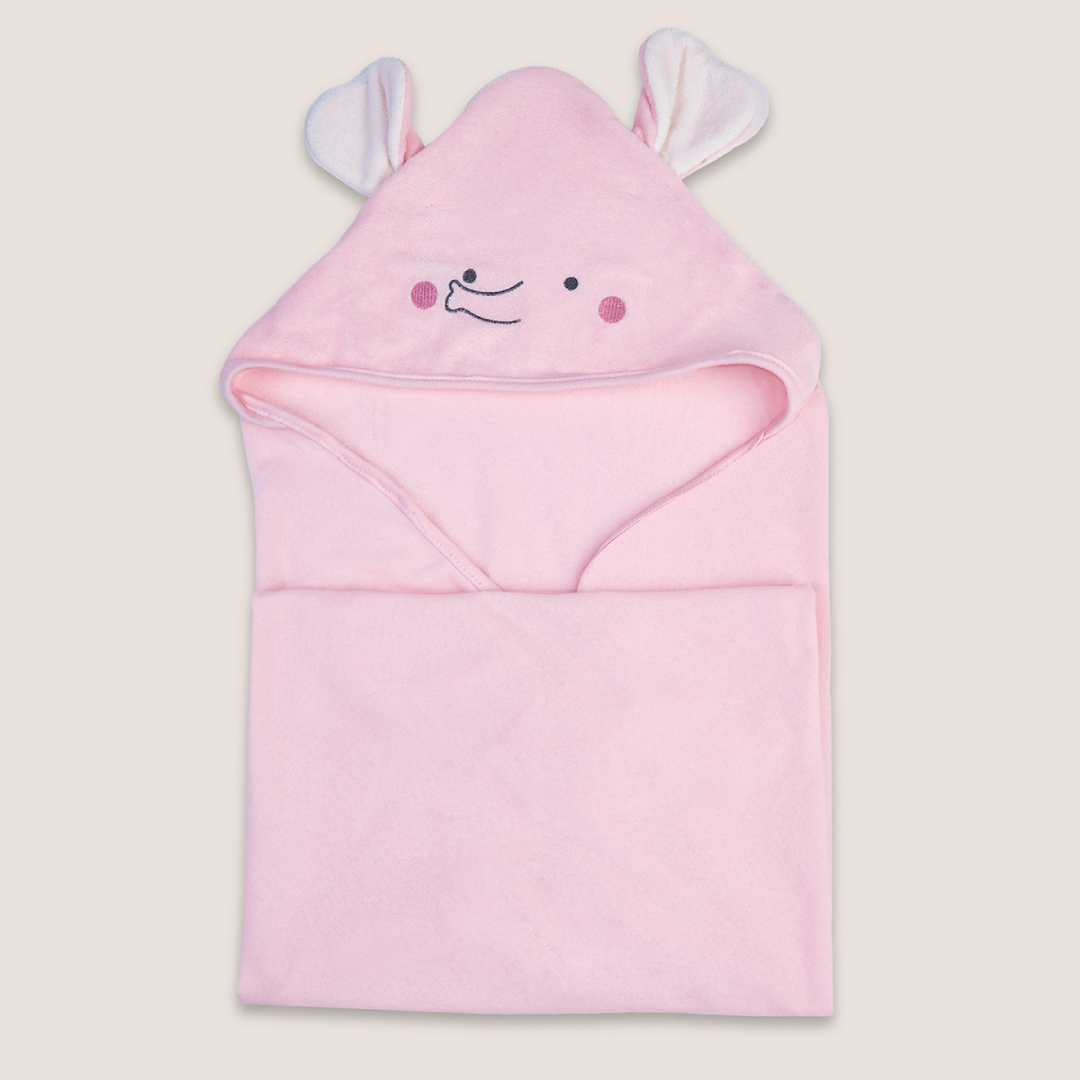 Set Salida De Baño Toalla Para Bebé | Suavidad Post Baño - Imagen 4