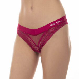 Tanga A La Cadera Microfibra Con Encaje | Suavidad