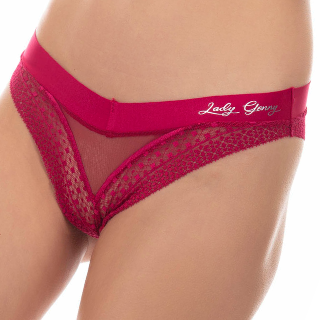 Tanga A La Cadera Microfibra Con Encaje | Suavidad - Imagen 4