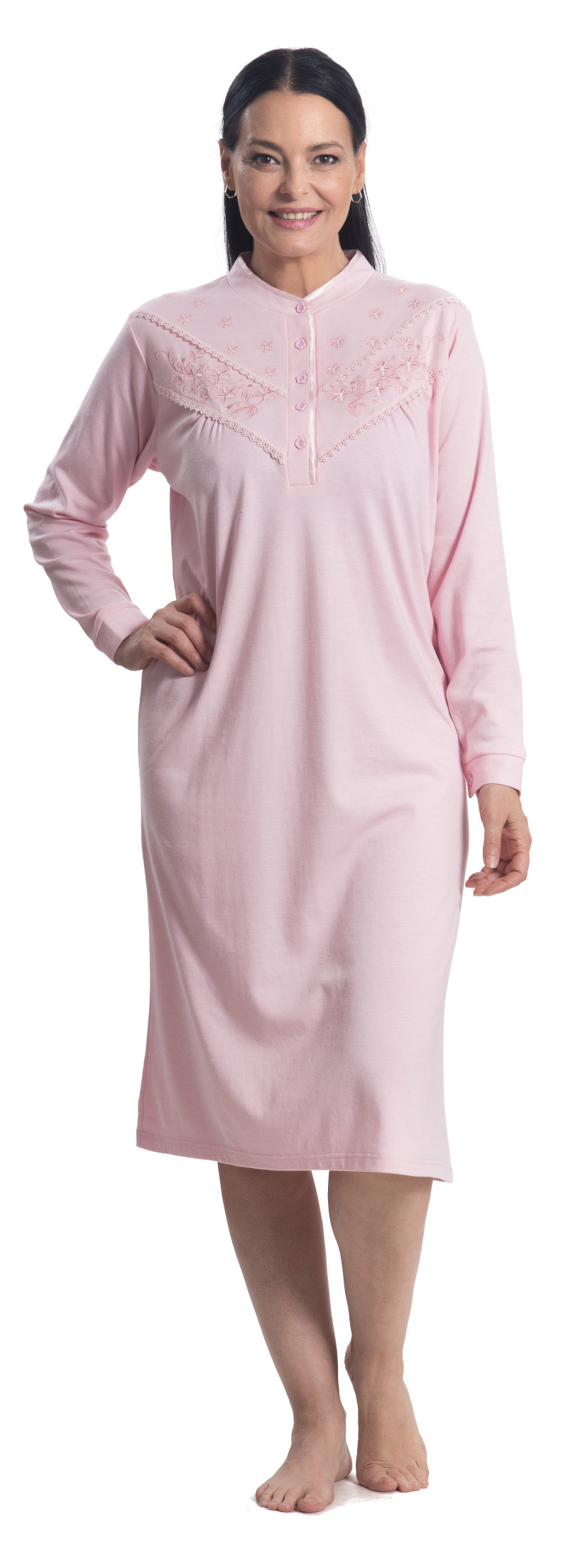 Camisa de dormir con bordado MON AMOUR | Máxima Suavidad - Imagen 17