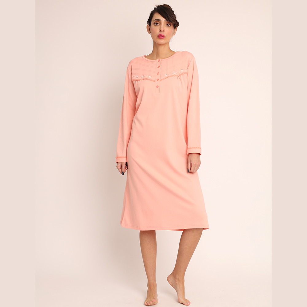 Camisa algodón liso con bordado tallas grandes | Confort - Imagen 10