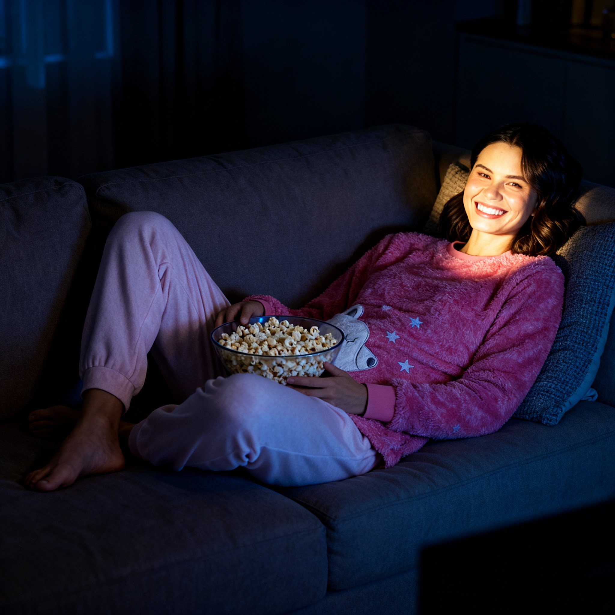 Pijama Polar Peluche Mujer - Imagen 16