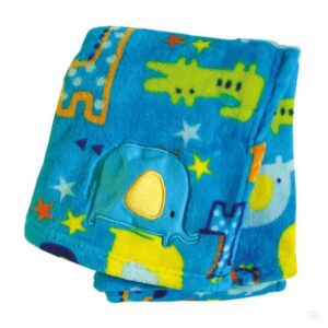 Manta Extra Suave Niño PUMUCKI Azul | Máximo Confort Bebés