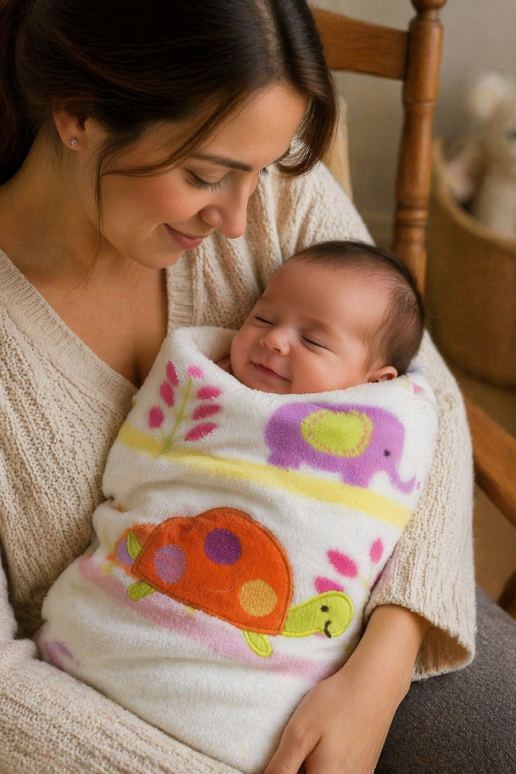 Manta Extra Suave Niño PUMUCKI BLANCO | Máximo Confort Bebés