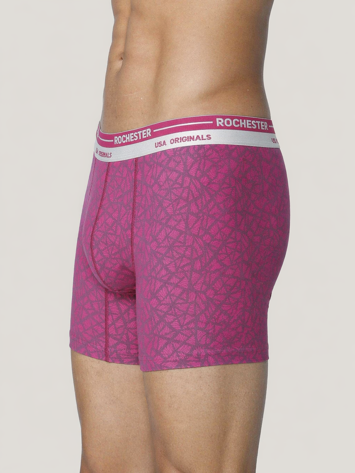 Boxer Ajustado de Algodón con Estampado