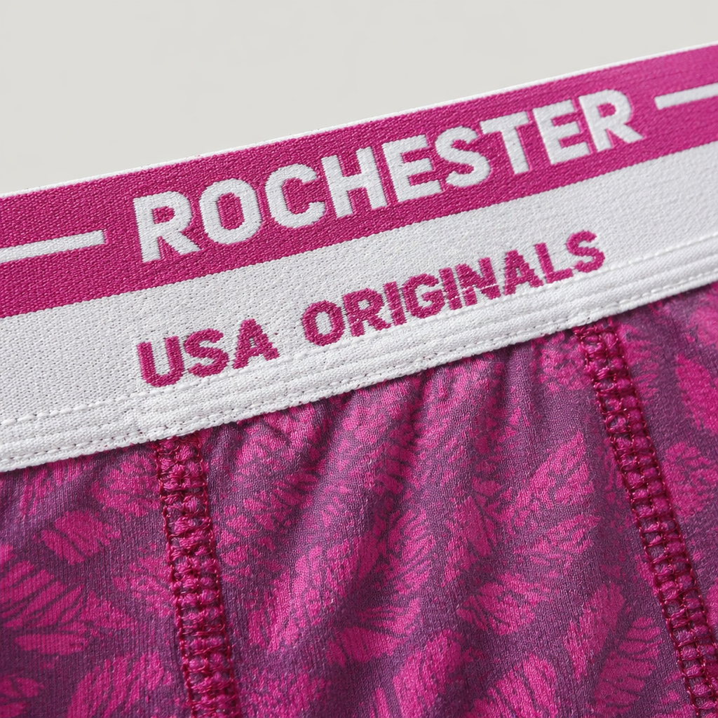 Boxer Ajustado de Algodón con Estampado