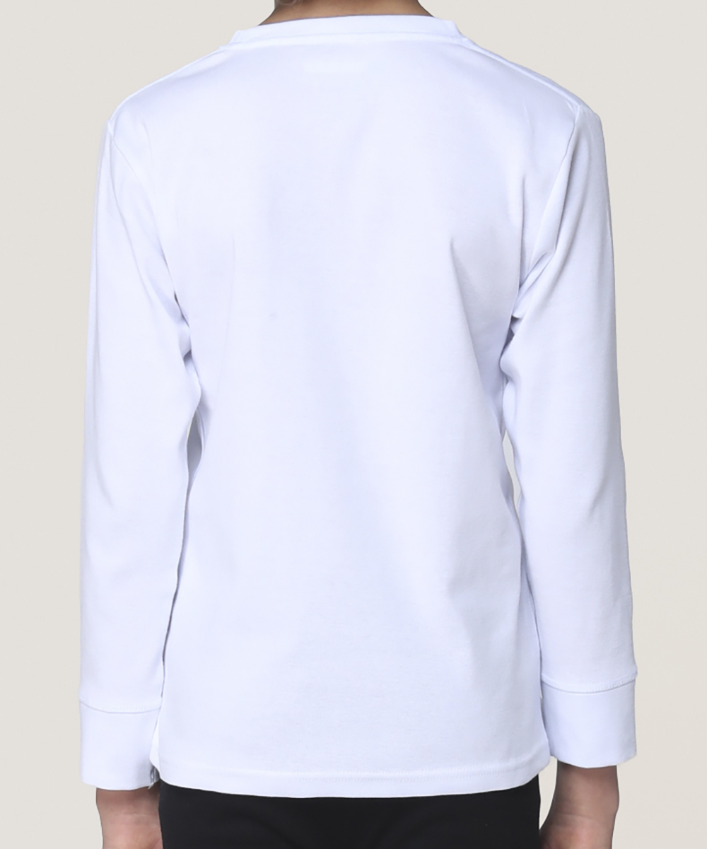 Camiseta Cotton Rib Manga Larga Niño