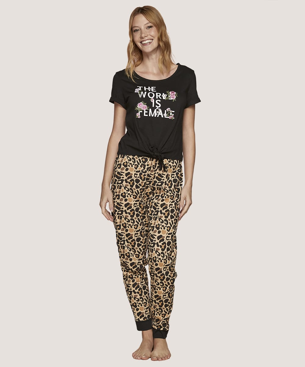 Pijama Algodón Estampado | Estilo y Confort