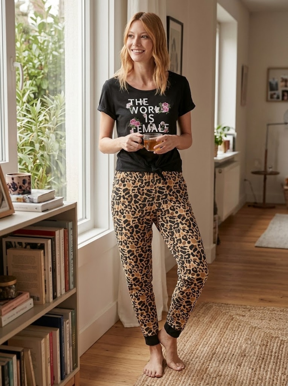 Pijama Algodón Estampado | Estilo y Confort