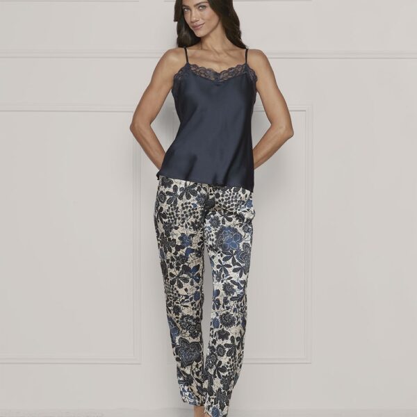 pijama satin encaje