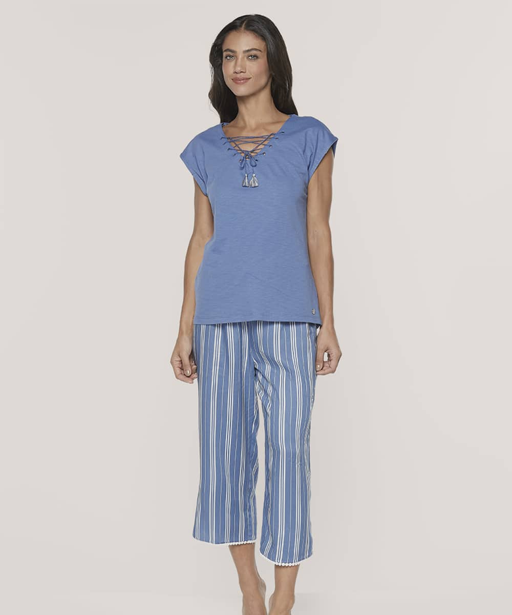 Pijama Verano Mujer Cotton Viscosa | Comodidad Fresca