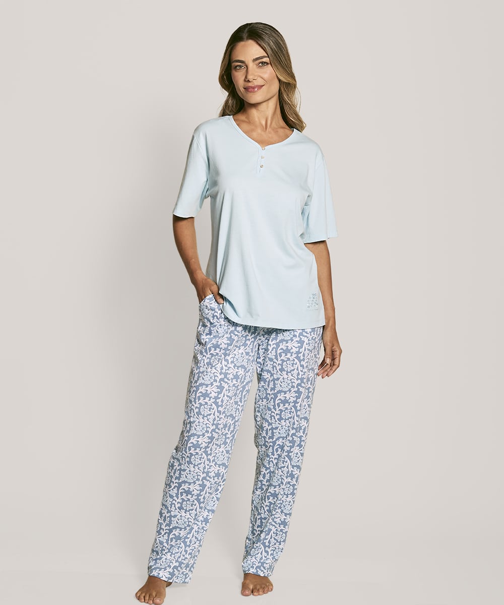 Pijama Algodón Mujer Lady Genny | Comodidad Veraniega