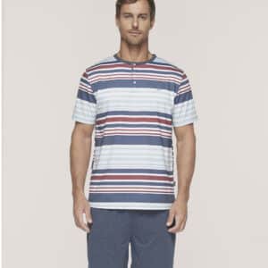 Pijama Cotton Rayas Hombre | Frescura y Confort