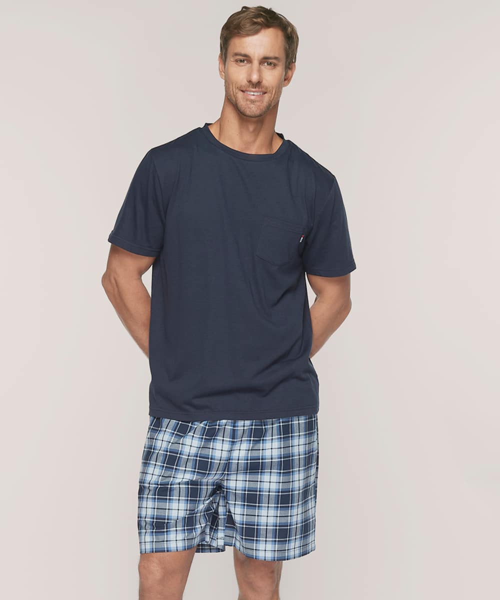 Pijama Algodón Premium Hombre | Suavidad que Transforma