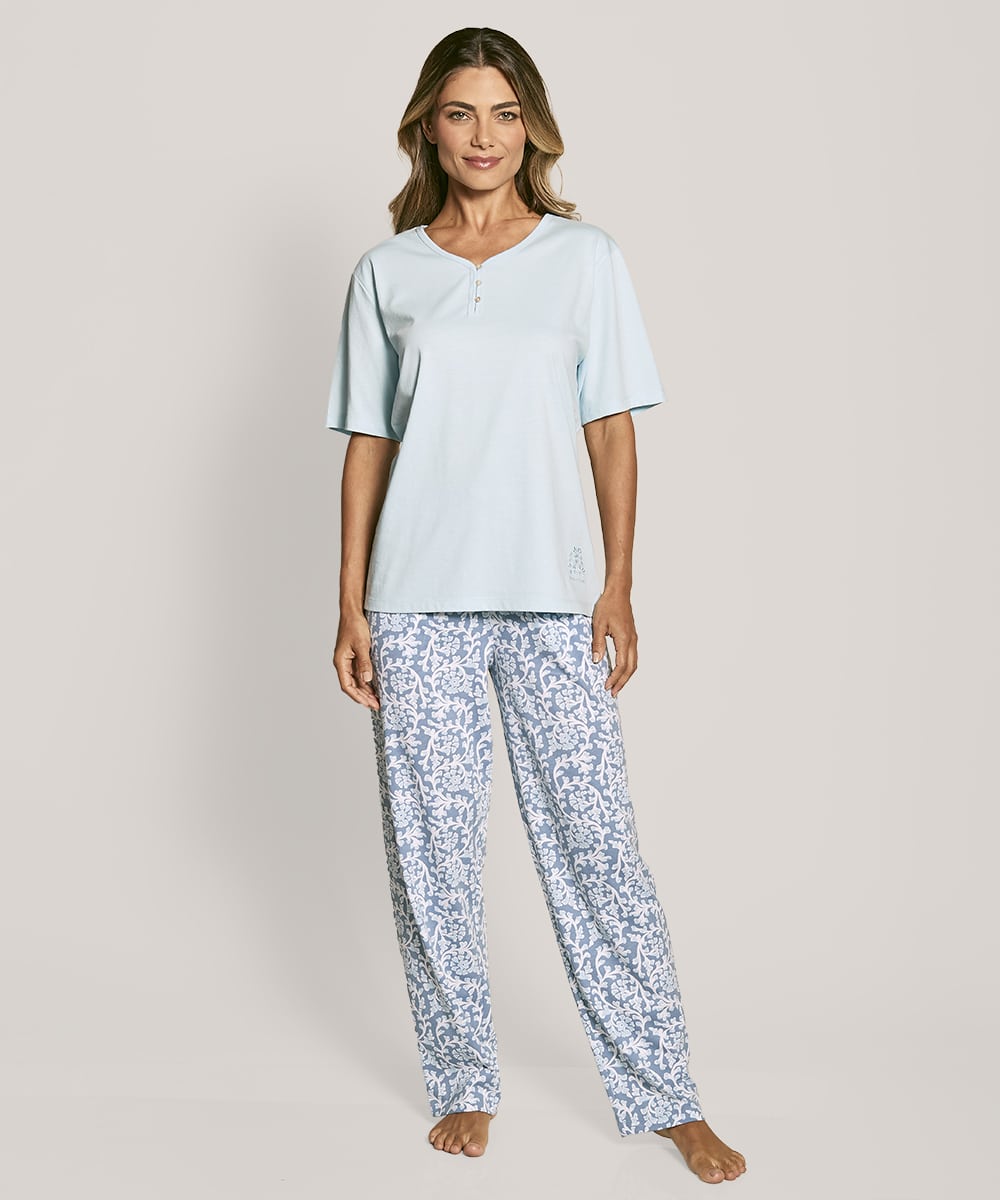 Pijama Algodón Mujer Lady Genny | Comodidad Veraniega