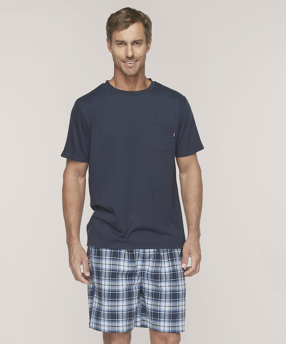 Pijama Algodón Premium Hombre | Suavidad que Transforma