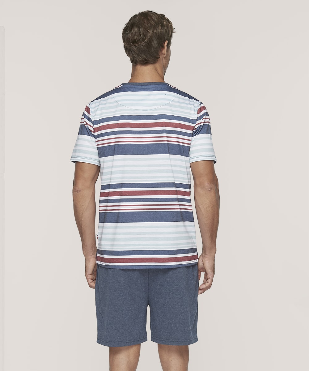 Pijama Cotton Rayas Hombre | Frescura y Confort