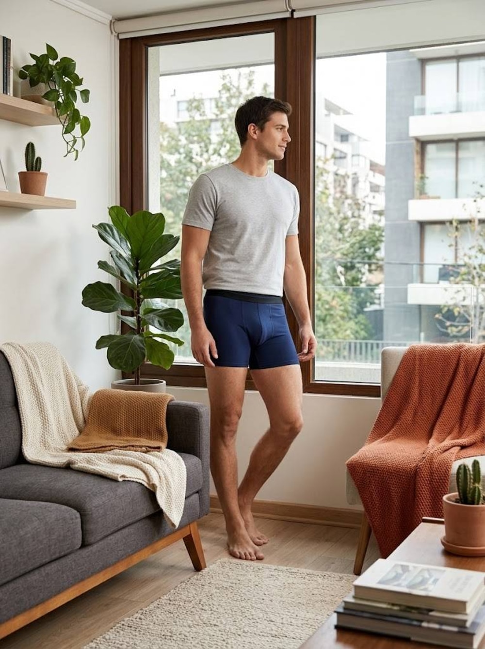 Boxer Algodon Spandex Hombre | Comodidad Garantizada