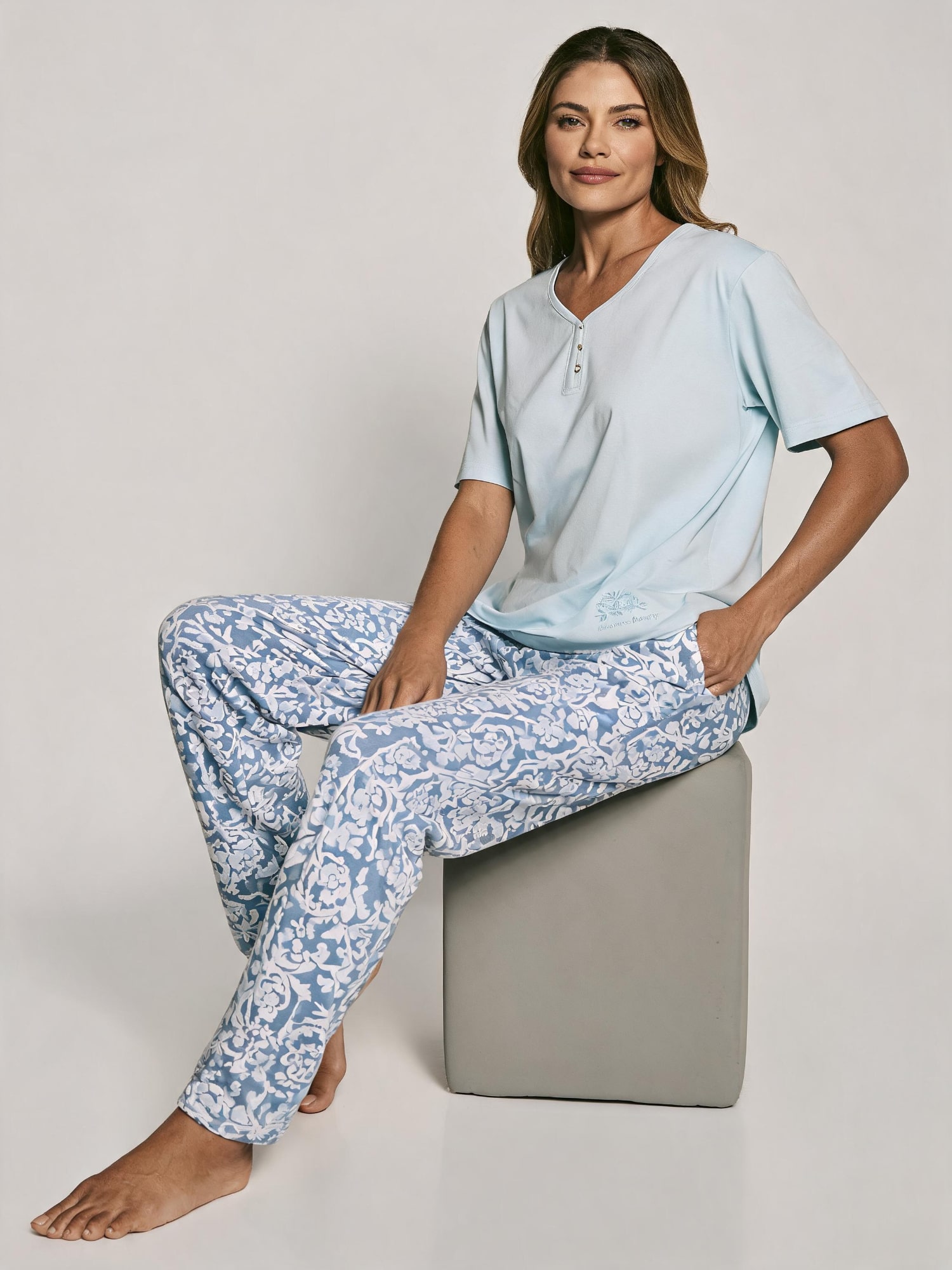 Pijama Algodón Mujer Lady Genny | Comodidad Veraniega