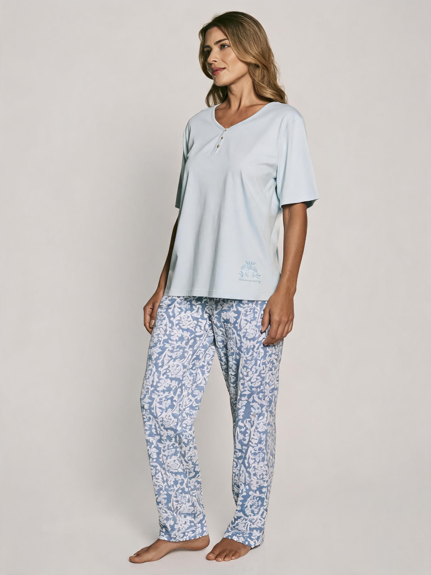 Pijama Algodón Mujer Lady Genny | Comodidad Veraniega