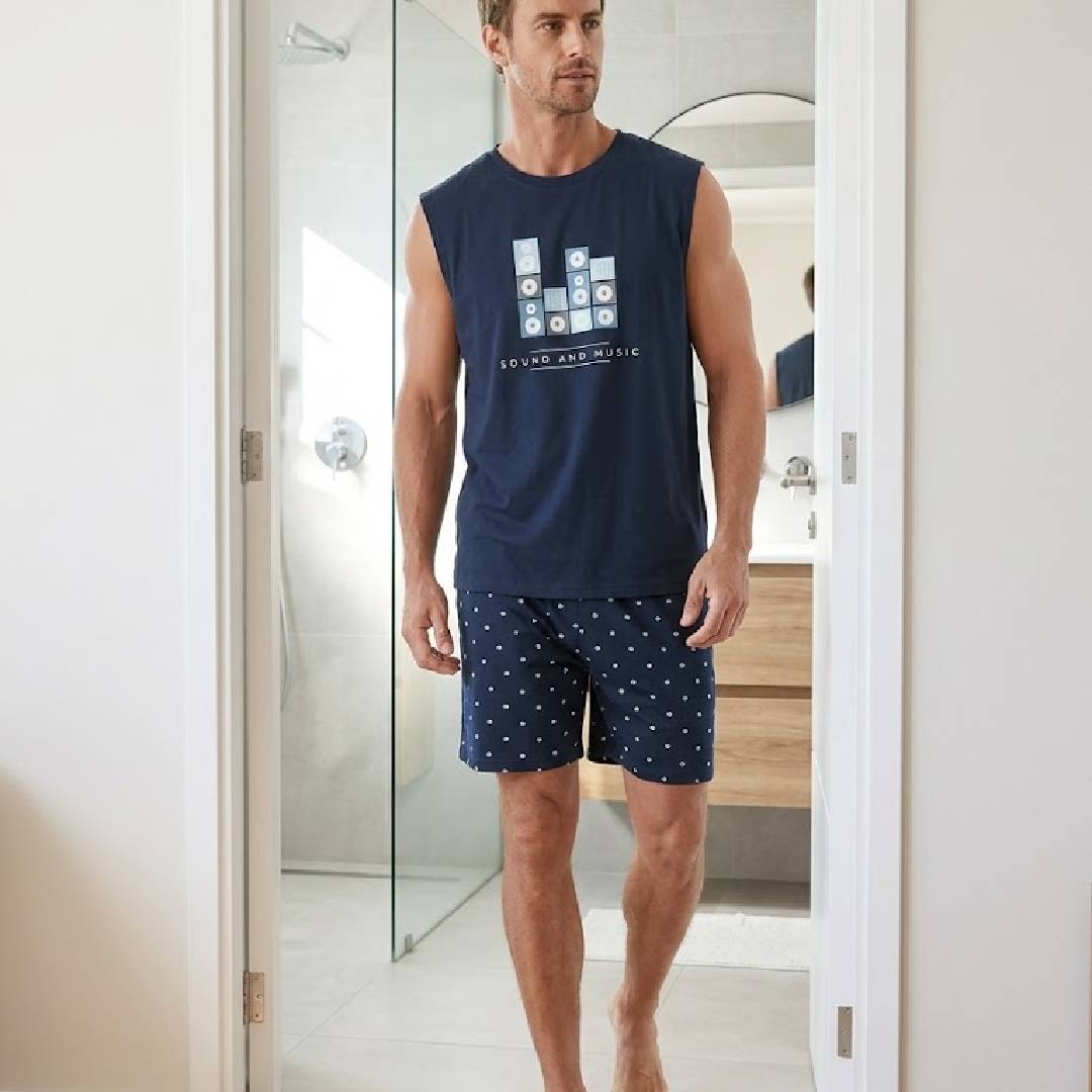 Pijama Cotton Hombre | Confort y Frescura