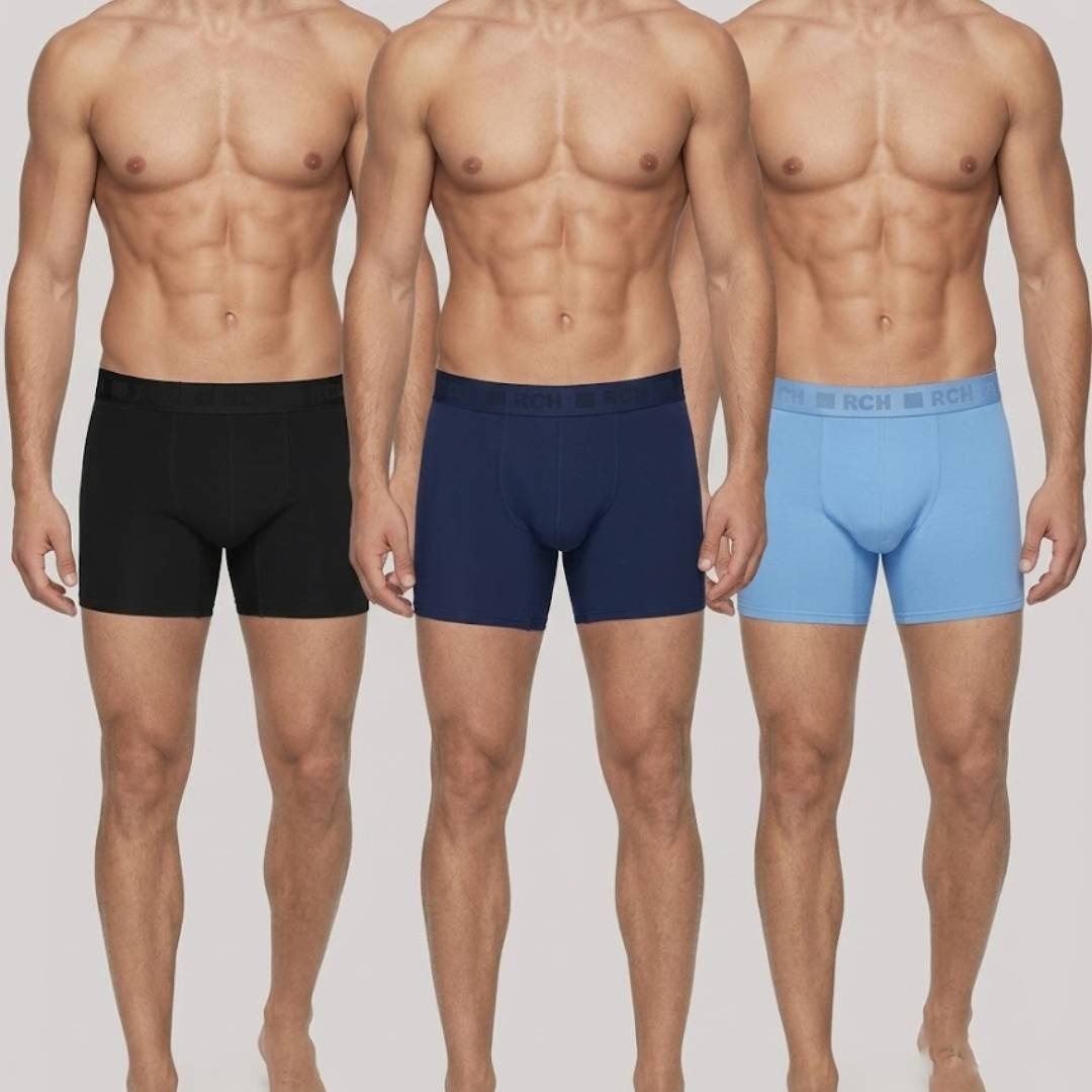 Tripack Boxer Cotton Spandex | Comodidad Duradera