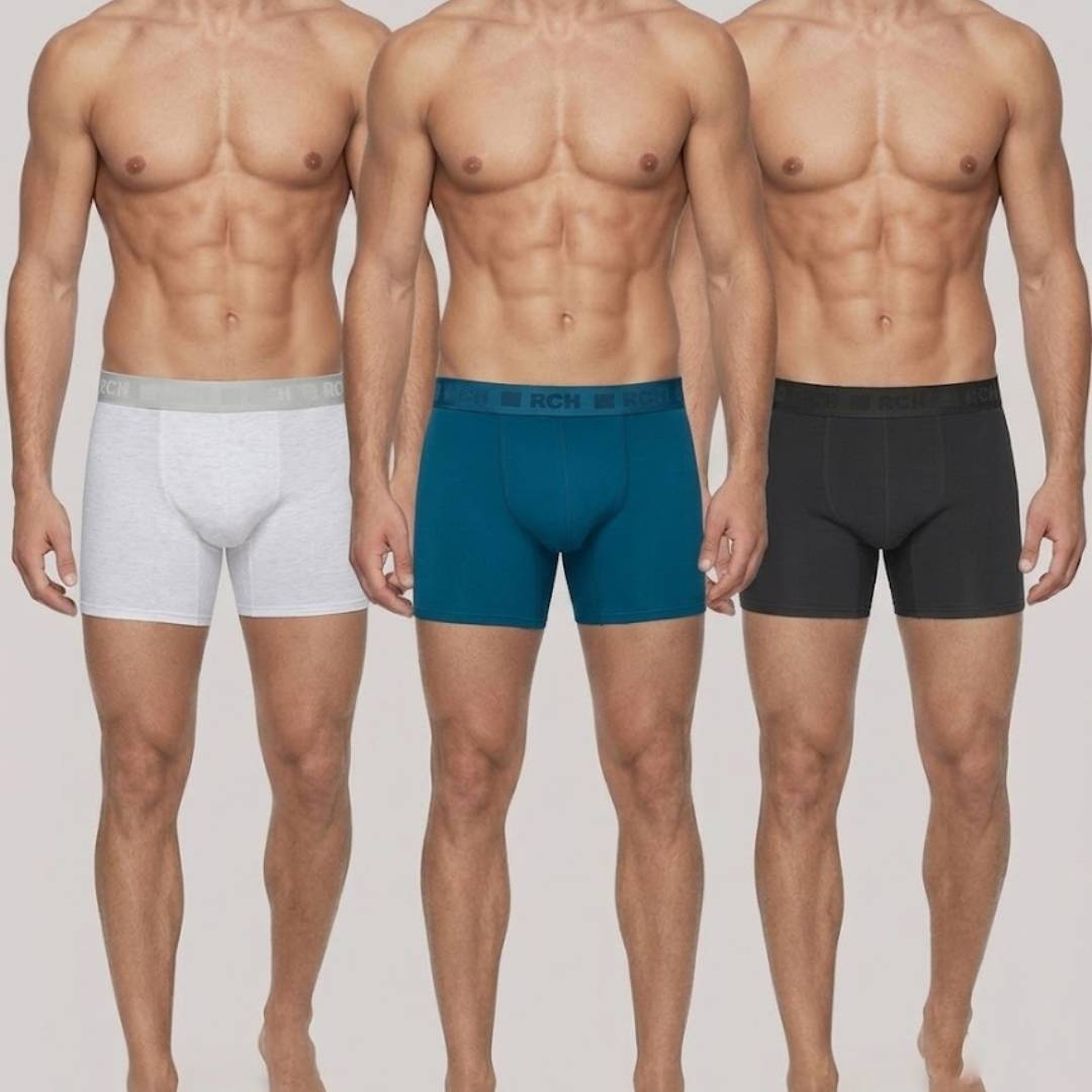 Tripack Boxer Cotton Spandex | Comodidad Duradera