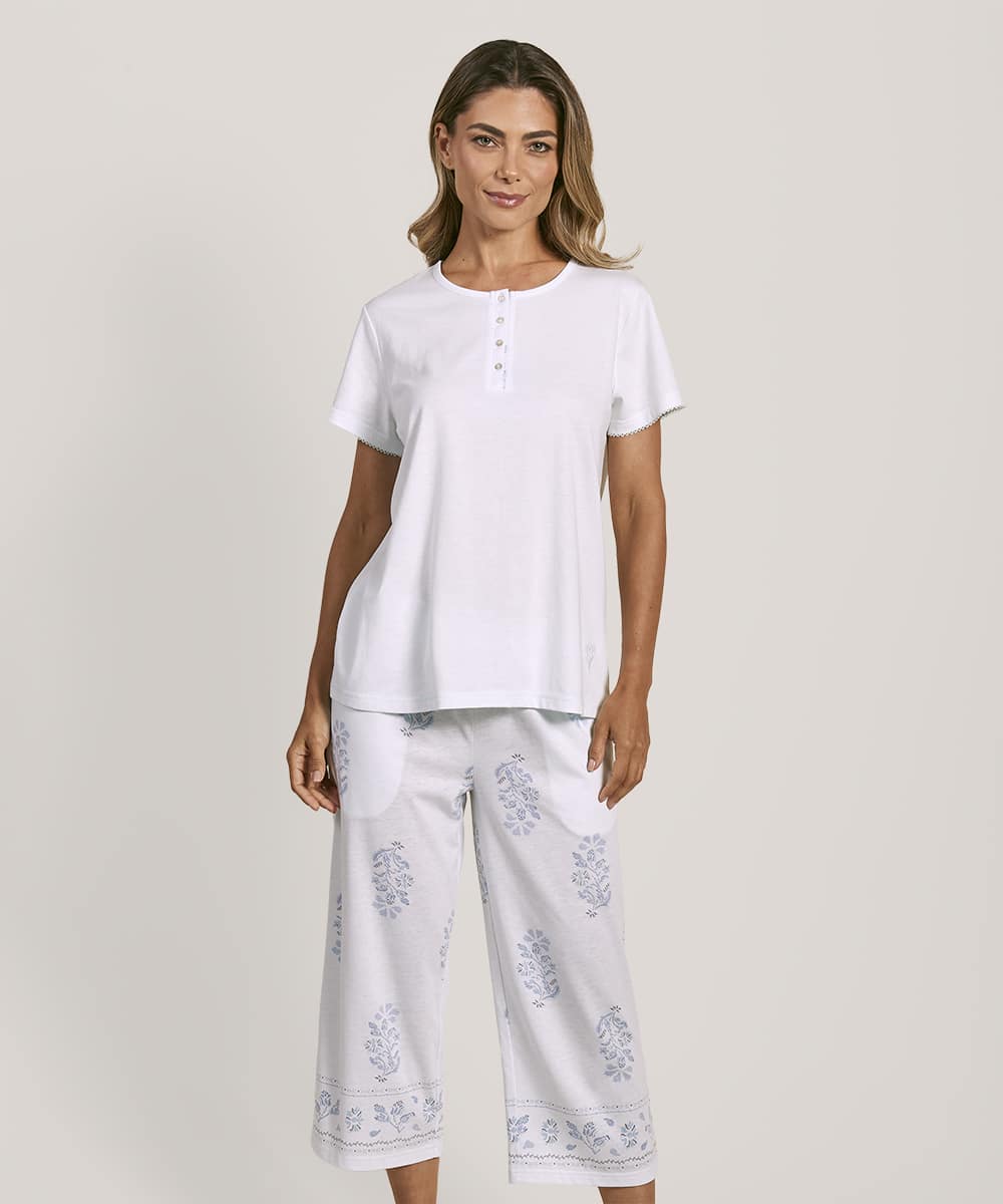 Pijama Verano Mujer Floral | Frescura y Ternura