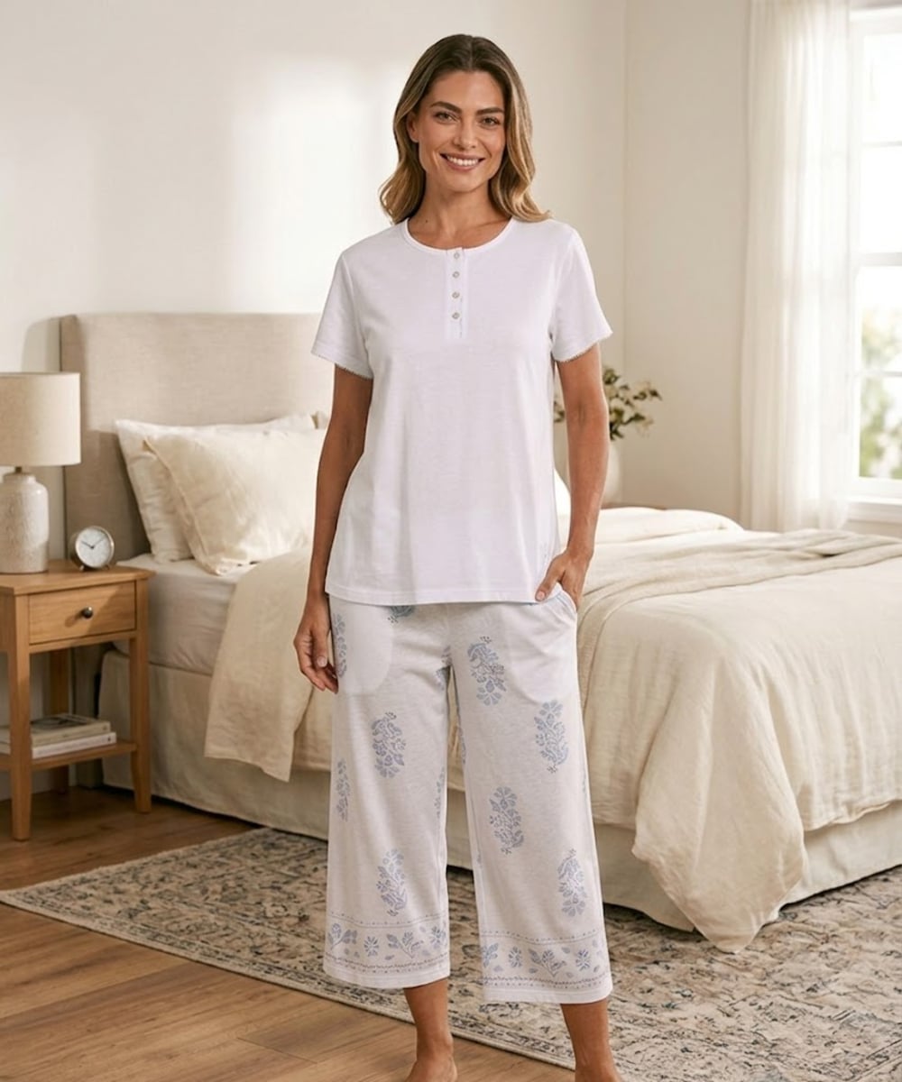 Pijama Verano Mujer Floral | Frescura y Ternura