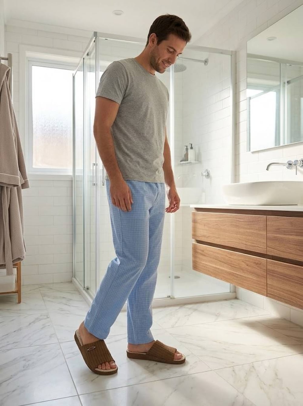 Pantuflas Hombre Abiertas | Comodidad Perfecta en Casa