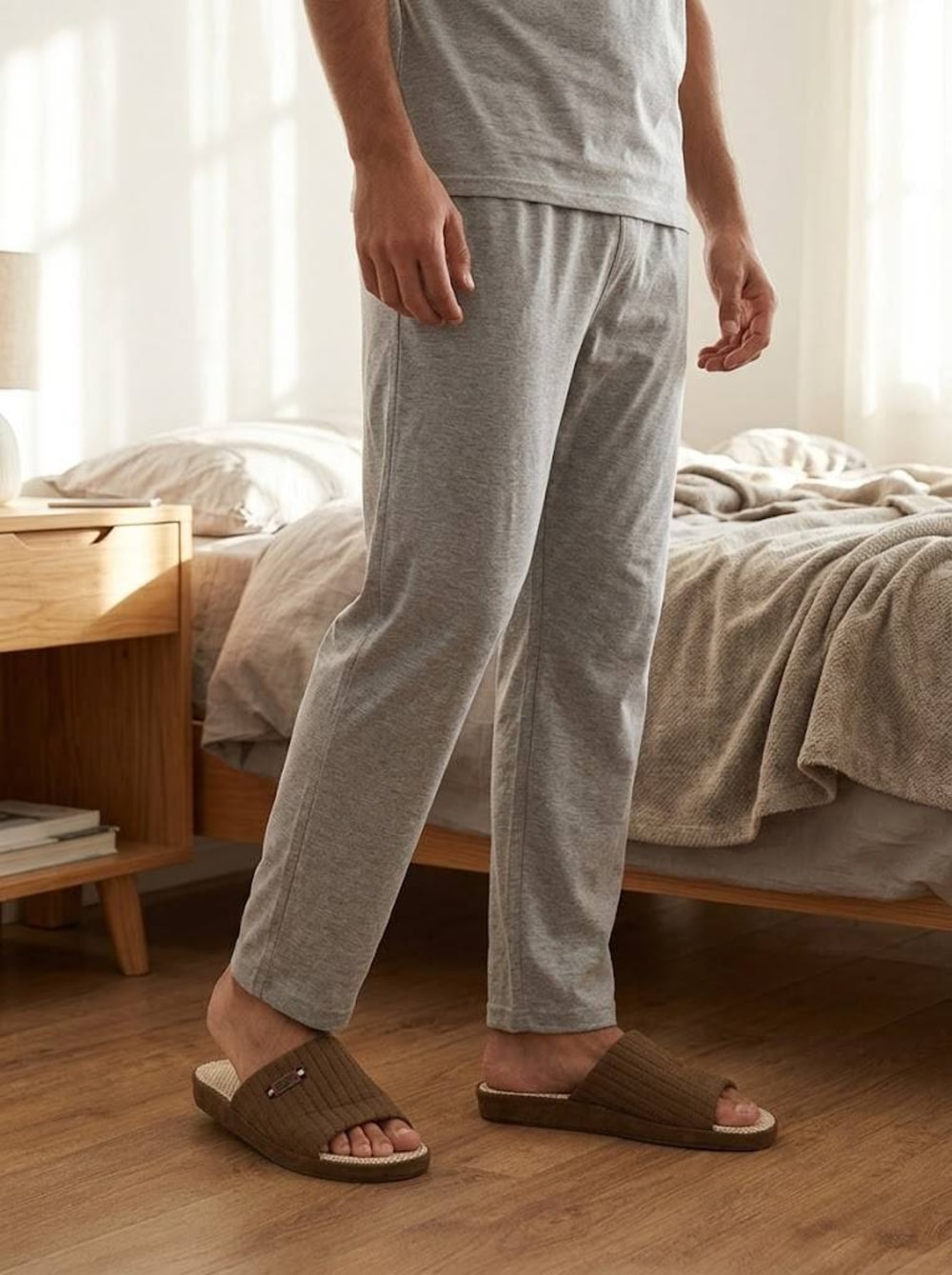 Pantuflas Hombre Abiertas | Comodidad Perfecta en Casa