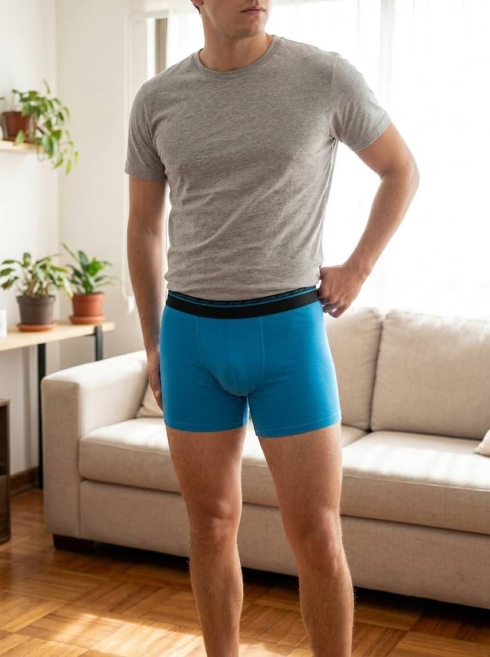 Boxer Algodon Spandex Hombre | Comodidad Garantizada