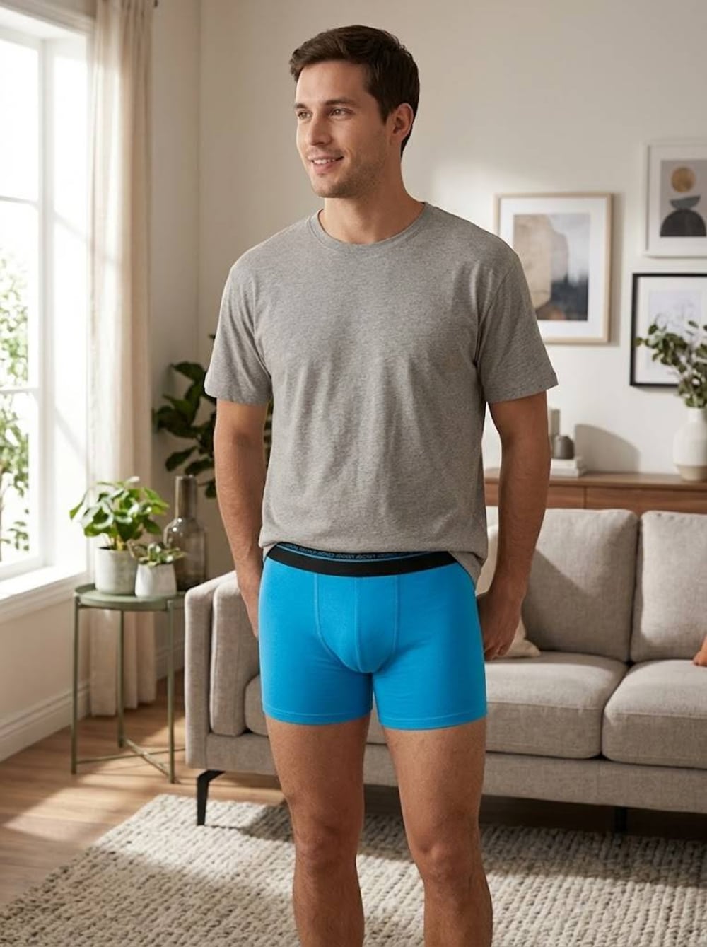 Boxer Algodon Spandex Hombre | Comodidad Garantizada