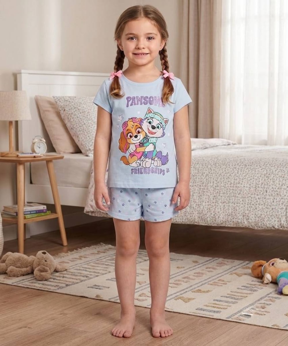 Pijama Cotton Niña | Suavidad para el Descanso Infantil